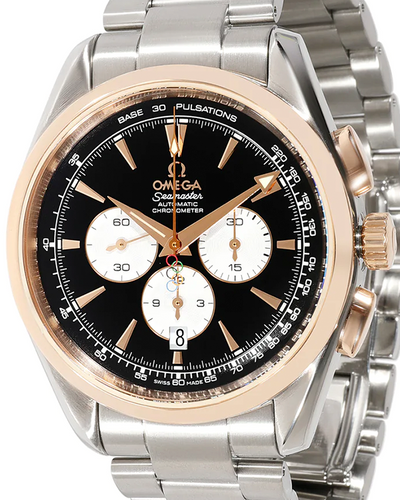 Omega Seamaster Aqua Terra "Beijing 2008" L.E. 42MM Black Dial Steel Bracelet (221.20.42.40.01.001)