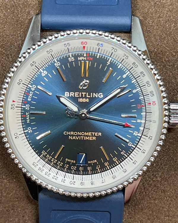 2019 Breitling Navitimer Steel Blue Dial (A17325211C1P1)