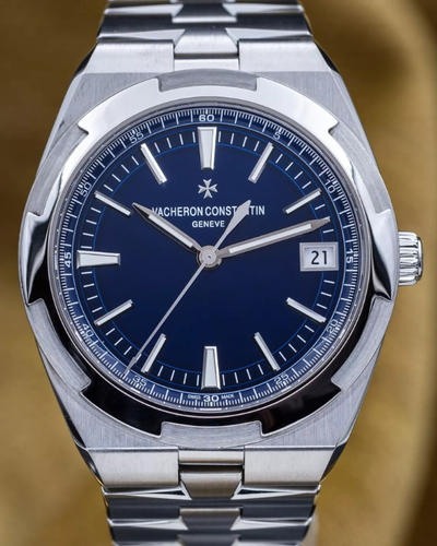 2022 Vacheron Constantin Overseas 41MM Blue Dial Steel Bracelet (4500V/110A-B128)