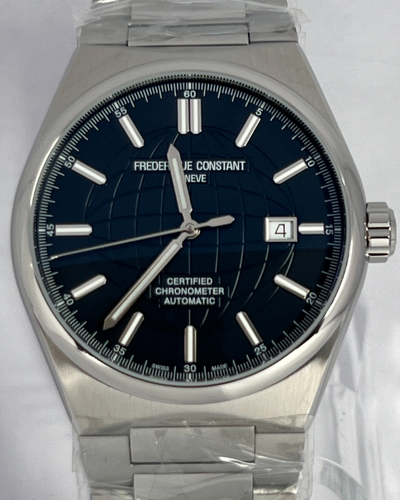 2024 Frederique Constant Highlife 41MM Blue Dial Steel Bracelet (FC-303BL4NH6B)