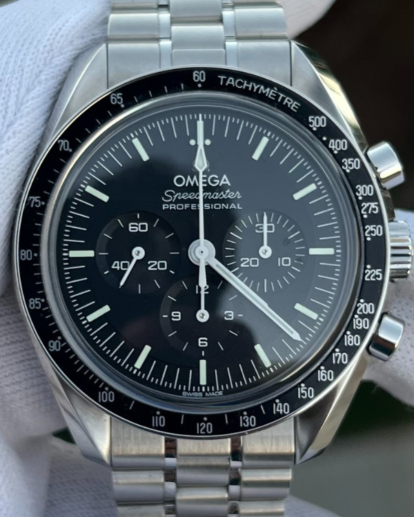 2021 Omega Speedmaster Professional Moonwatch 42MM Steel Black Dial (310.30.42.50.01.002)