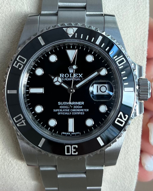 2019 Rolex Submariner Date 40MM Black Dial Oystersteel Bracelet (116610LN)