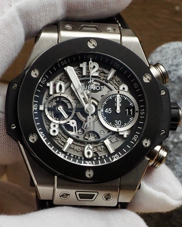 Hublot Big Bang Unico 44MM Skeleton Dial Rubber Strap (421.NM.1170.RX)