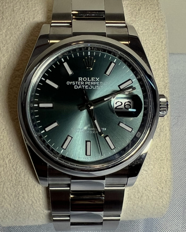 2022 Rolex Datejust 36 Oystersteel Green Dial (126200)