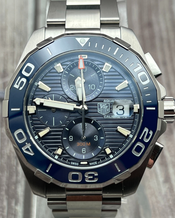 2022 TAG Heuer Aquaracer 300M 43MM Steel Blue Dial (CAY211B.BA0927)