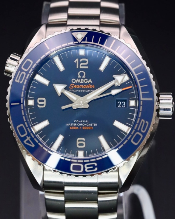 2022 Omega Seamaster Planet Ocean Steel Blue Dial (215.30.44.21.03.001 ...