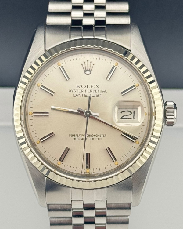 Rolex Datejust 36MM Silver Dial Jubilee Bracelet (16014)