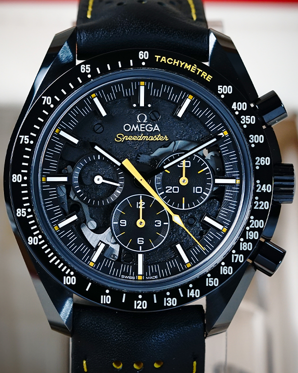 2020 Omega Speedmaster Dark Side of the Moon "Apollo 8" 44.2MM Skeleton Dial Leather Strap (311.92.44.30.01.001)