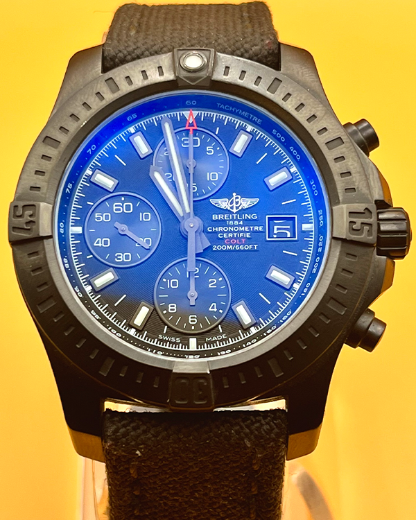 2019 Brietling Colt Chronograph Automatic Steel Black Dial (M1338810/BF01)