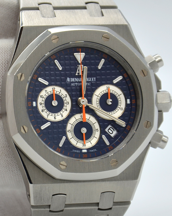 2013 Audemars Piguet Royal Oak Chronograph 39MM Steel Blue Dial (26300ST)