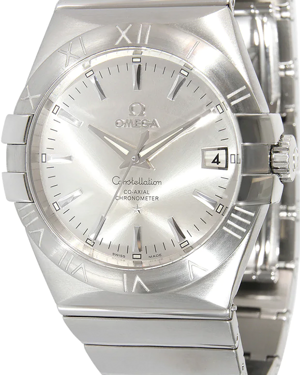 Omega Constellation 35MM Silver Dial Steel Bracelet (123.10.35.20.02.001)