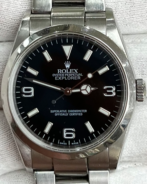 Rolex Explorer 36MM Black Dial Steel Bracelet (114270)