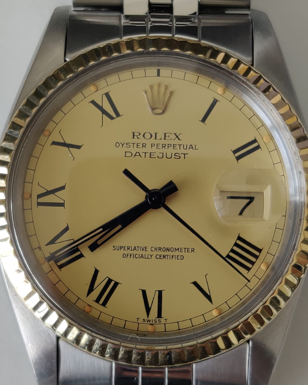 Rolex Datejust 36MM Champagne Dial Jubilee Bracelet (16013)