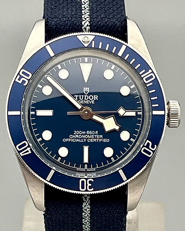 No Reserve - 2023 Tudor Black Bay 39MM Blue Dial Textile Strap (79030B)