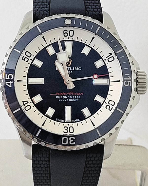 Breitling Superocean 42 Steel Blue Dial (A17375)