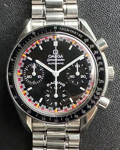 Omega Speedmaster Racing "Michael Schumacher" L.E. 39MM Black Dial Steel Bracelet (3518.50.00)