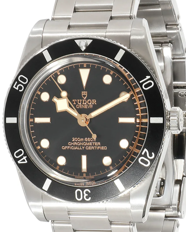 Tudor Black Bay 37MM Black Dial Steel Bracelet (79000)