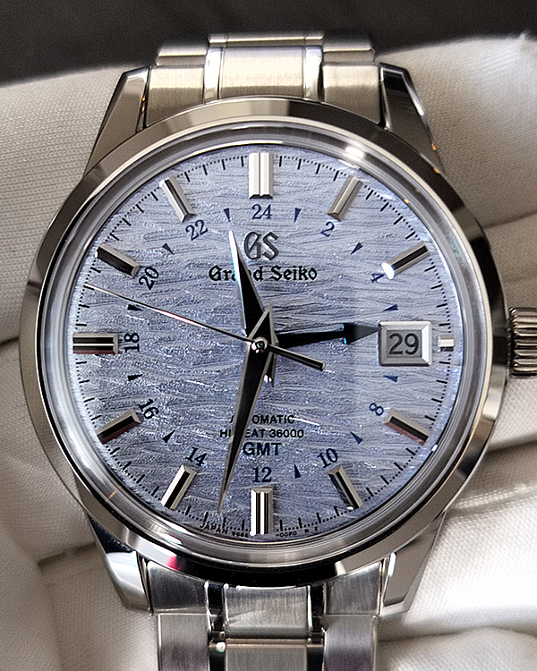 2023 Grand Seiko Elegance Collection Shõsho 39.5MM Blue Dial Steel Bracelet (SBGJ249G)