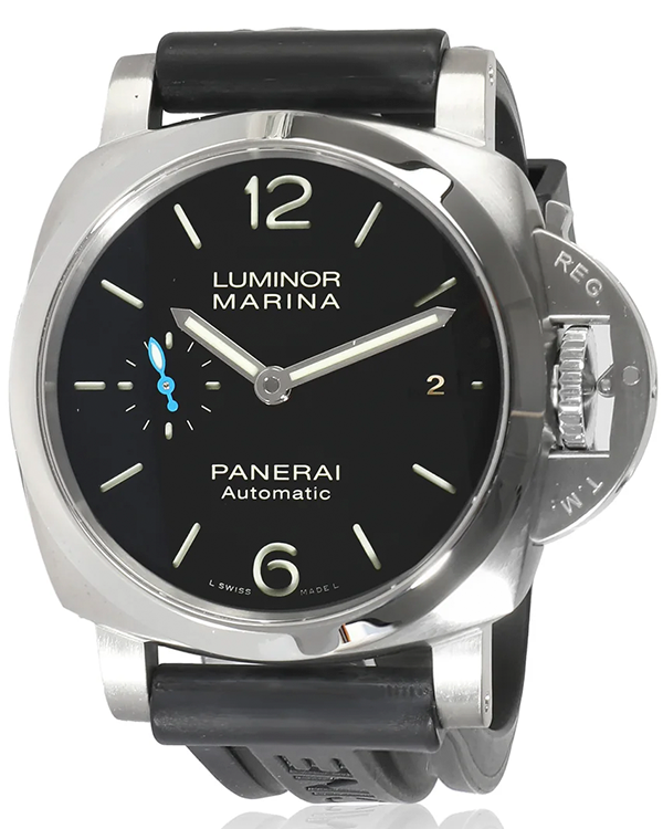 2020 Panerai Luminor Marina 42MM Black Dial Rubber Strap (PAM02392)