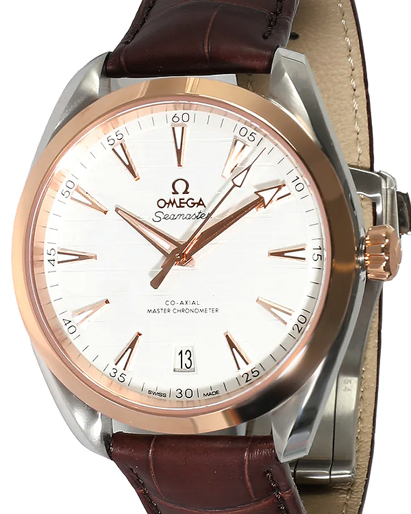 2024 Omega Seamaster Aqua Terra 150M 41MM Silver Dial Leather Strap (220.23.41.21.02.001)