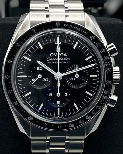 2023 Omega Speedmaster Professional Moonwatch 42MM Black Dial Steel Bracelet (310.30.42.50.01.002)