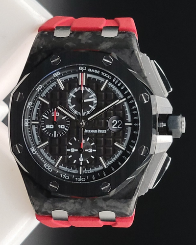 Audemars Piguet Royal Oak Offshore 44MM Black Dial Rubber Strap (26400AU.OO.A002CA.01)