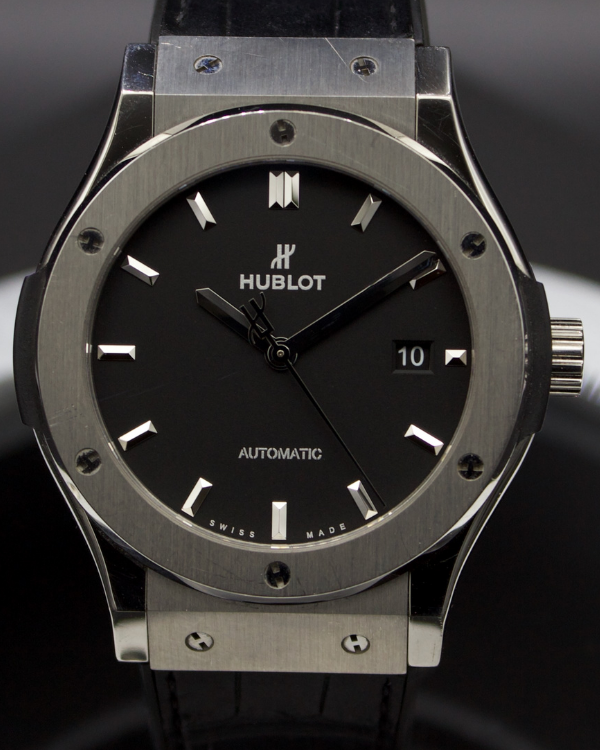 2021 Hublot Classic Fusion Titanium 42MM Black Dial (542.NX.1171.LR)