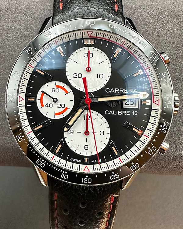 Tag Heuer Carrera Calibre 16 Steel Black Dial (CV201AP.FC6429)