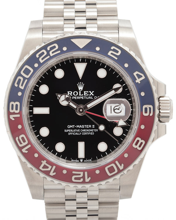 2024 Rolex GMT-Master II "Pepsi" 40MM Black Dial Jubilee Bracelet (126710BLRO)