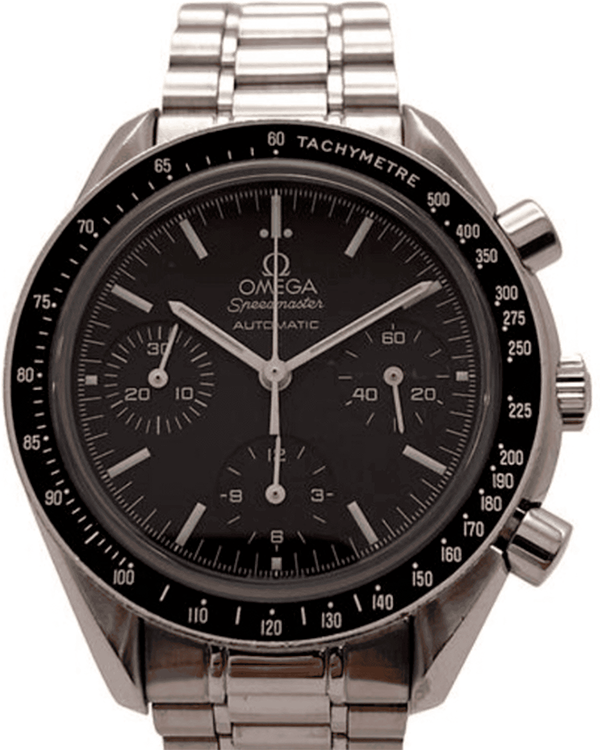 2006 Omega Speedmaster Reduced 39MM Black Dial Steel Bracelet (3539.50.00)