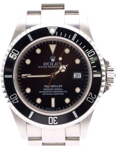 1994  Rolex Sea-Dweller 4000 40MM Black Dial Oyster Bracelet (16600)