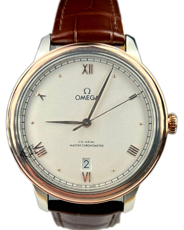 2022 Omega De Ville Prestige 40MM Silver Dial Leather Strap (434.23.40.20.02.001)