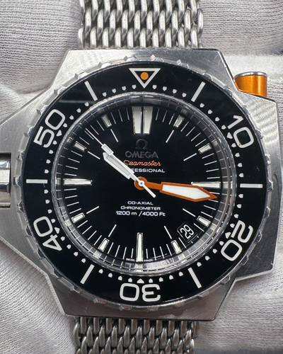 2011 Omega Seamaster Ploprof 1200M 55x48MM Co-Axal Chronometer Steel Black Dial (224.30.55.21.01.001)