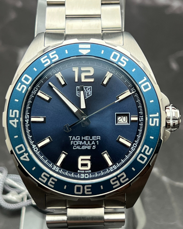 2019 TAG Heuer Formula 1 43MM Blue Dial Steel Bracelet (WAZ2015.BA0842)