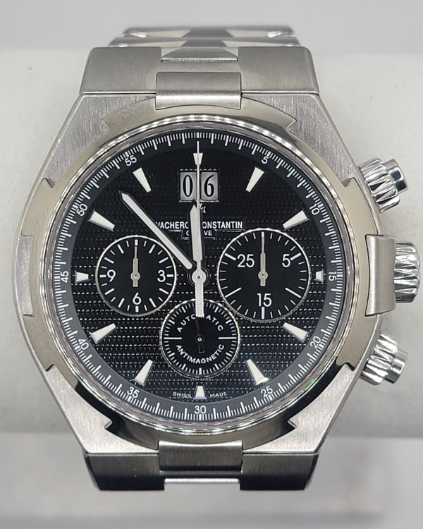 Vacheron Constantin Overseas Chronograph Steel Black Dial (49150/B01A-9097)