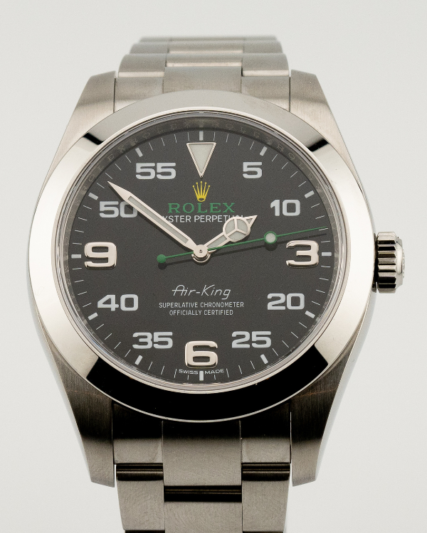 2021 Rolex Air King 40MM Oystersteel Black Dial (116900)