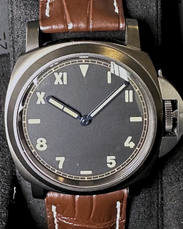 2019 Panerai Luminor 8 Days Titanium California Black Dial (PAM00779)