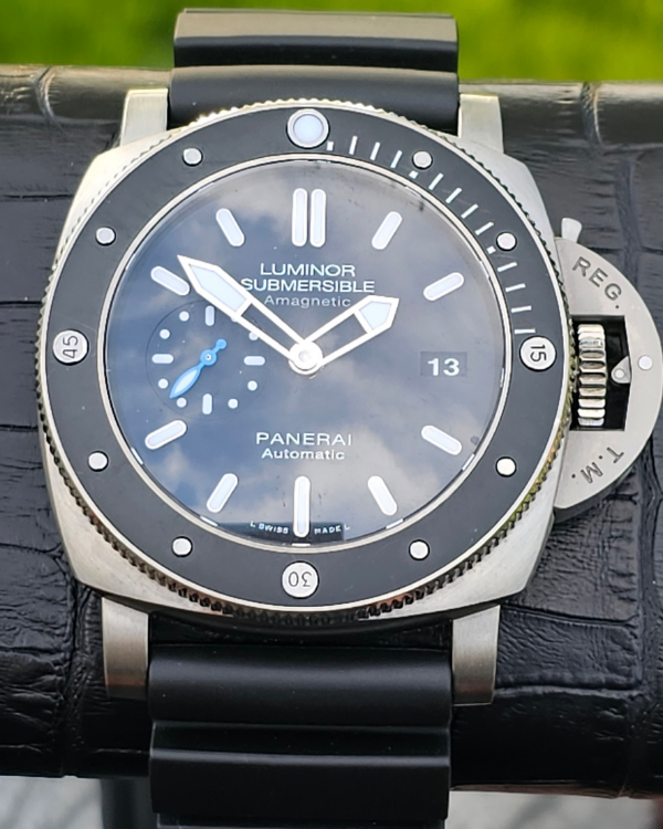 Panerai Luminor Submersible 1950 3 Days Automatic Titanium Black Dial (PAM01389)