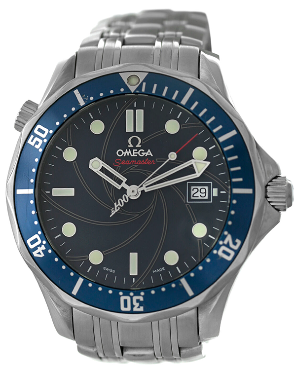 Omega Seamaster "James Bond Casino Royal" 41MM Blue Dial Steel Bracelet (2226.80.00)