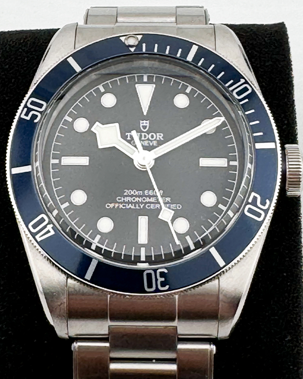 Tudor Black Bay Heritage 41MM Black Dial Steel Bracelet (79230B)