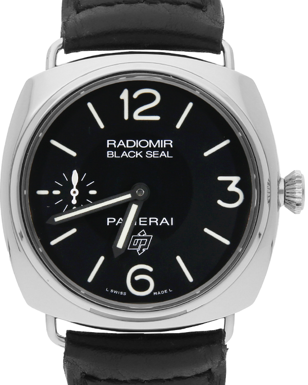 Panerai Radiomir Black Seal 45MM Black Dial Leather Strap (PAM00380)