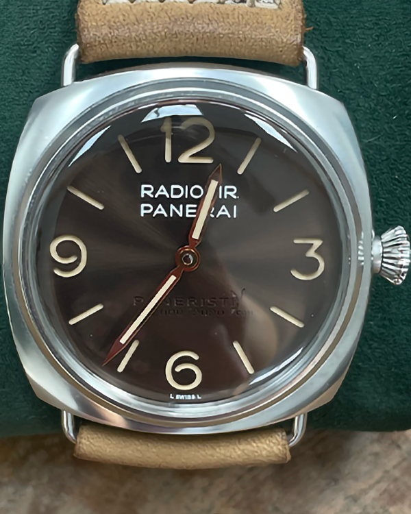 2020 Panerai Radiomir Venti 45MM Brown Dial Leather Strap (PAM02020)