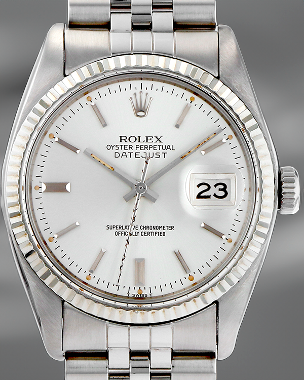 Rolex Datejust 36MM Silver Dial Jubilee Bracelet (16014)