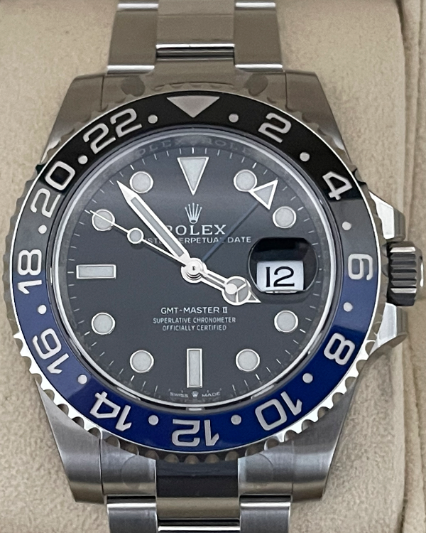 2023 Rolex GMT-Master II "Batman" Oystersteel Black Dial (126710BLNR)