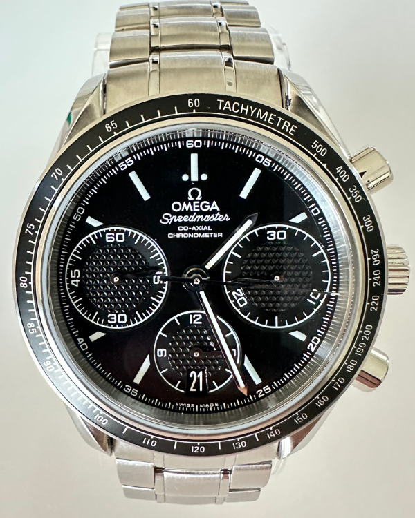 2019 Omega Speedmaster Racing 40MM Black Dial Steel Bracelet (326.30.40.50.01.001)