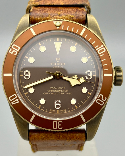 No Reserve - 2019 Tudor Black Bay Bronze 43MM Brown Dial Leather Strap (79250BM)