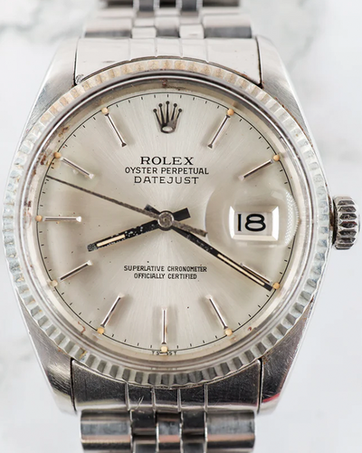 1978 (5.2 Mill Serial) Rolex Datejust 36MM Silver Dial Jubilee Bracelet (16014)