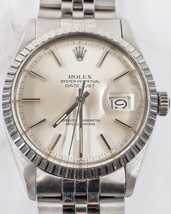 1978 (5.6 Mill. Serial) Rolex Datejust 36MM Silver Dial Jubilee Bracelet (16030)