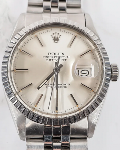 1978 (5.68 Mill) Rolex Datejust 36MM Silver Dial Jubilee Bracelet (16030)