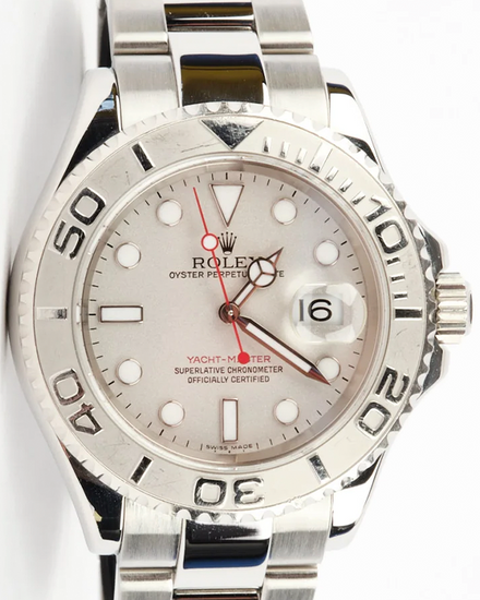 2007 Rolex Yacht-Master 40MM Silver Dial Oyster Bracelet (16622)